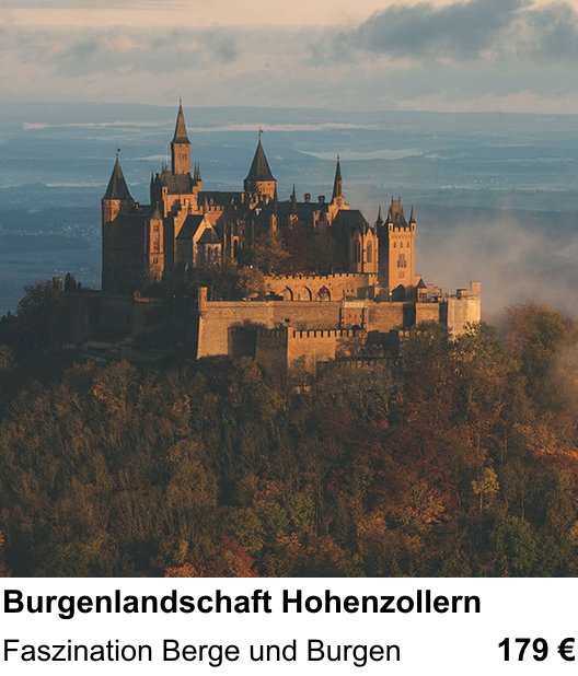 Kontrastreicher Fotoworkshop: Burgenlandschaft Hohenzollern – Faszination Berge und Burgen