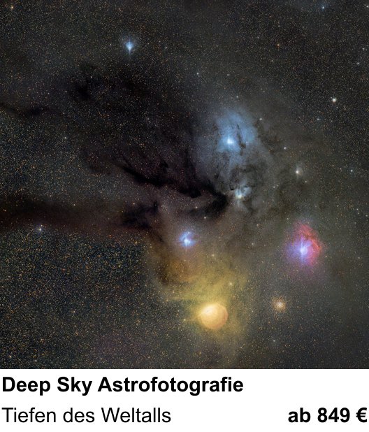 Kontrastreicher Fotoworkshop: Deep Sky Astrofotografie – Tiefen des Weltalls