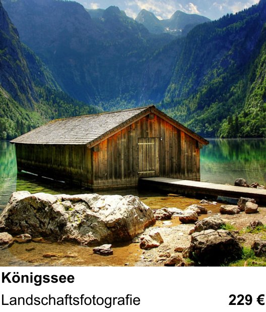 Kontrastreicher Fotoworkshop: Königssee – Landschaftsfotografie