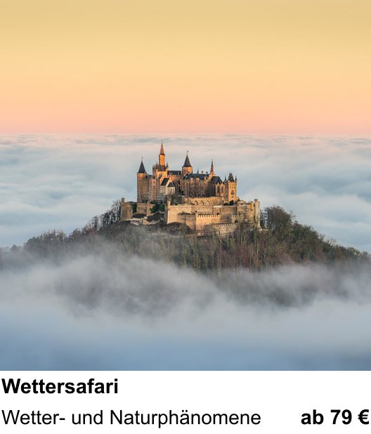 Kontrastreicher Fotoworkshop: Wettersafari – Wetter- und Naturphänomene